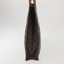 LOUIS VUITTON Monogram Sac Plat Hand Bag M51140 LV Auth ep10914-3