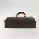 LOUIS VUITTON Monogram Sac Plat Hand Bag M51140 LV Auth ep10914-5