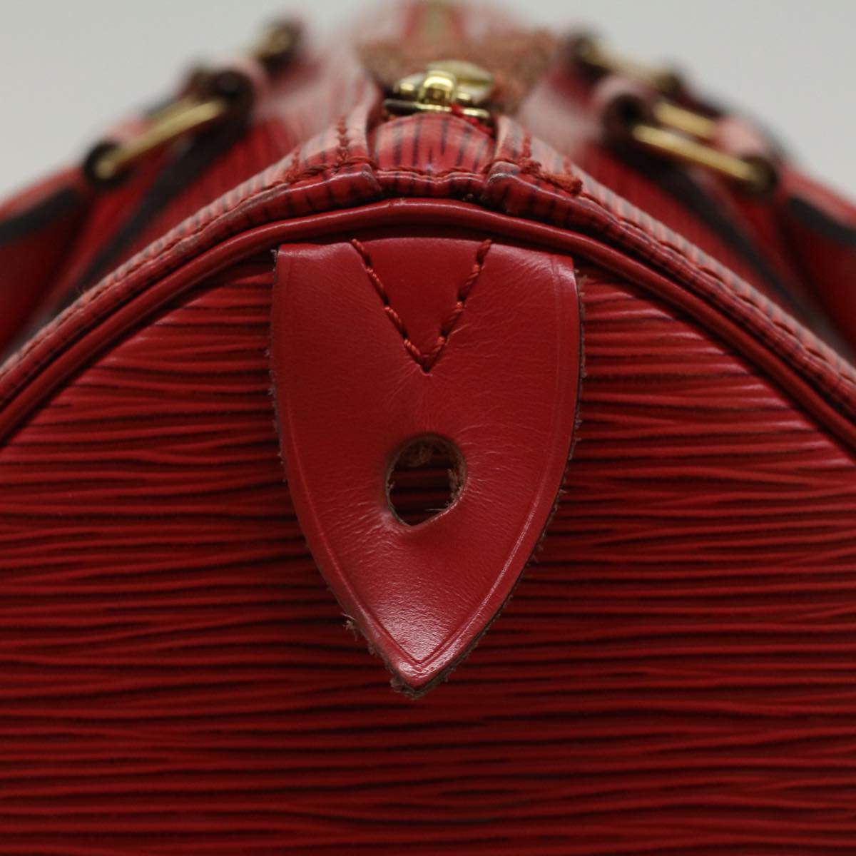 LOUIS VUITTON Epi Speedy 30 Hand Bag Red M43007 LV Auth ep1092