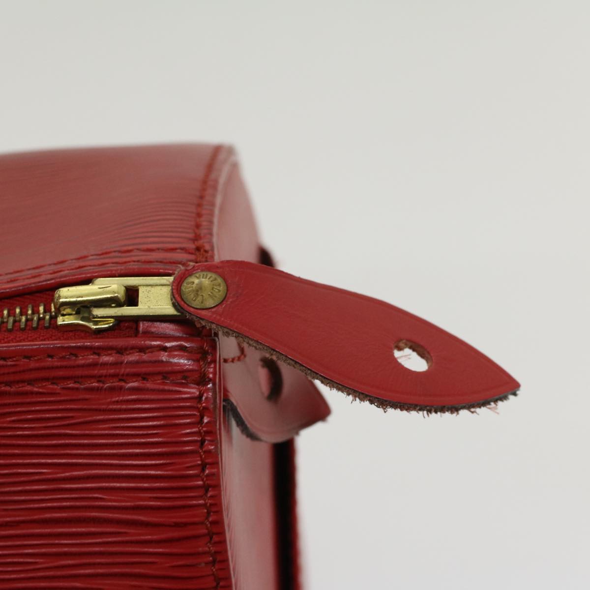 LOUIS VUITTON Epi Speedy 30 Hand Bag Red M43007 LV Auth ep1092