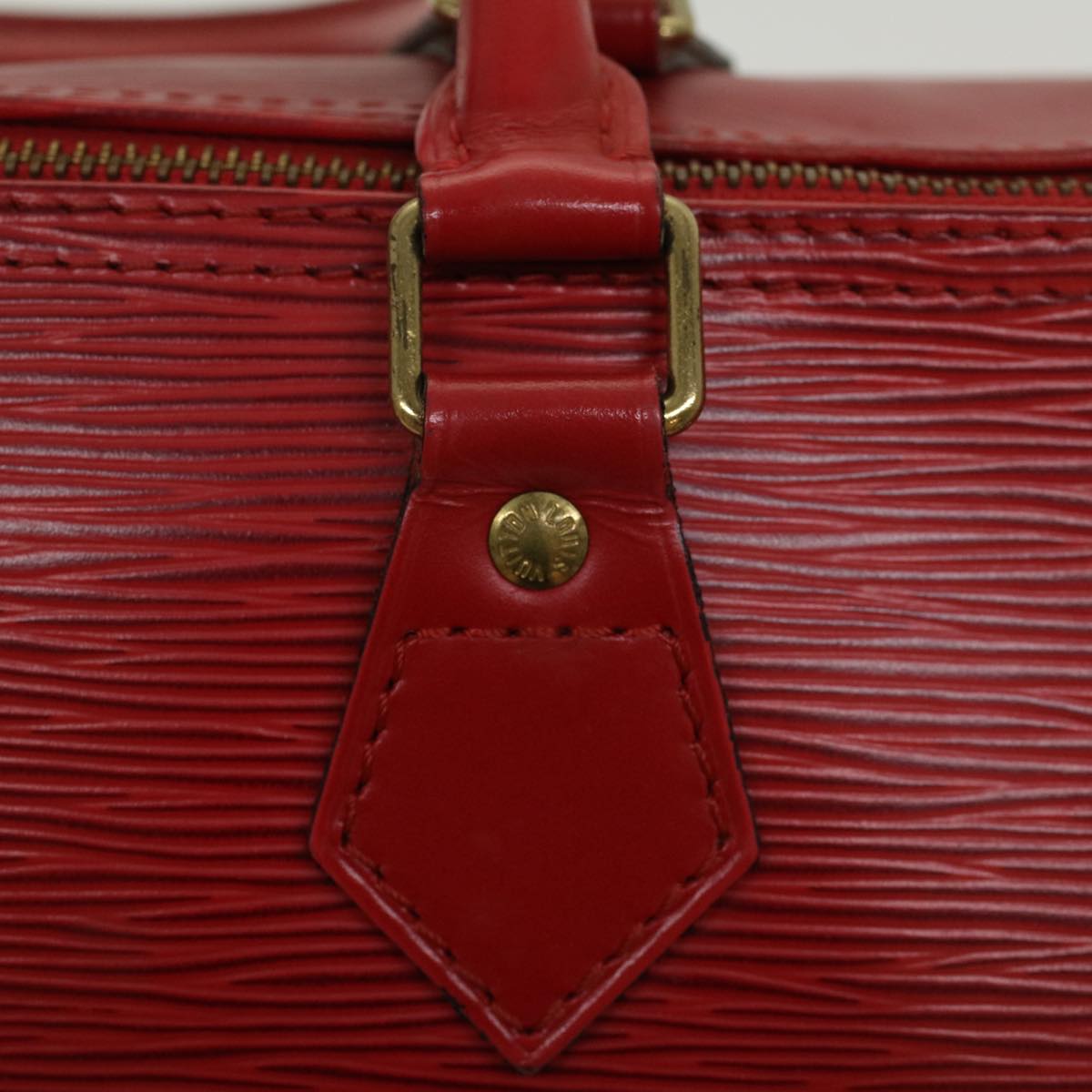 LOUIS VUITTON Epi Speedy 30 Hand Bag Red M43007 LV Auth ep1092