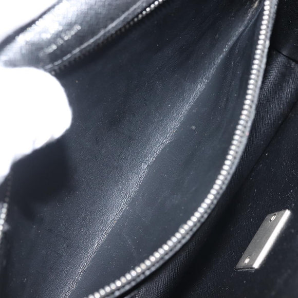 LOUIS VUITTON Taiga Selenga Clutch Bag Ardoise M30782 LV Auth ep10920