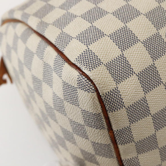 LOUIS VUITTON Damier Azur Speedy 30 Hand Bag N41533 LV Auth ep10924