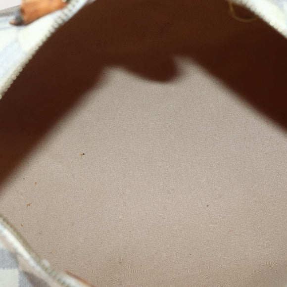 LOUIS VUITTON Damier Azur Speedy 30 Hand Bag N41533 LV Auth ep10924