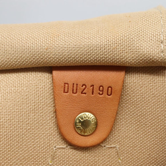 LOUIS VUITTON Damier Azur Speedy 30 Hand Bag N41533 LV Auth ep10924