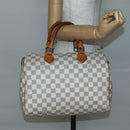 LOUIS VUITTON Damier Azur Speedy 30 Hand Bag N41533 LV Auth ep10924-23