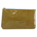 LOUIS VUITTON Monogram Vernis Lexington Pouch Baby Blue M91011 LV Auth ep10925-1