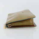 LOUIS VUITTON Monogram Vernis Lexington Pouch Baby Blue M91011 LV Auth ep10925-4