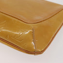 LOUIS VUITTON Monogram Vernis Thompson Street Bag Beige M91301 LV Auth ep10926-16