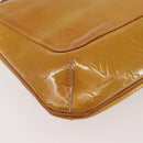 LOUIS VUITTON Monogram Vernis Thompson Street Bag Beige M91301 LV Auth ep10926-9