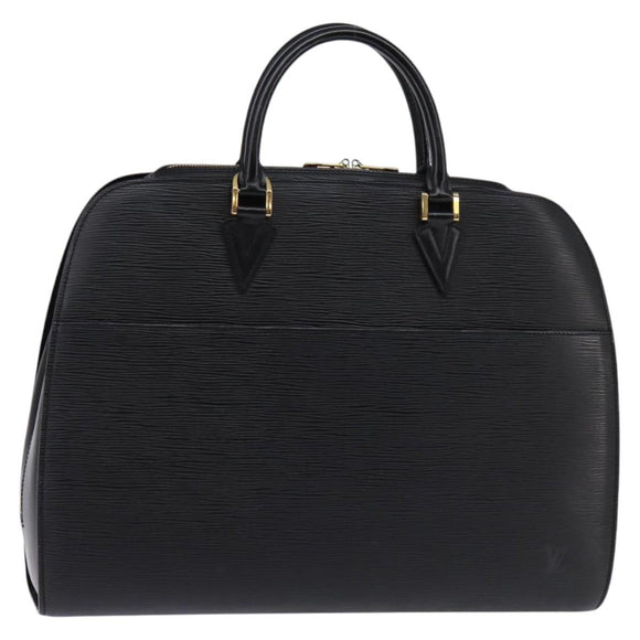 LOUIS VUITTON Epi Sorbonne Business Bag Black M54512 LV Auth ep10934