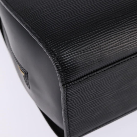 LOUIS VUITTON Epi Sorbonne Business Bag Black M54512 LV Auth ep10934
