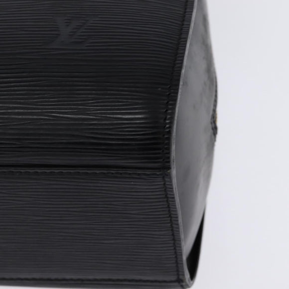 LOUIS VUITTON Epi Sorbonne Business Bag Black M54512 LV Auth ep10934