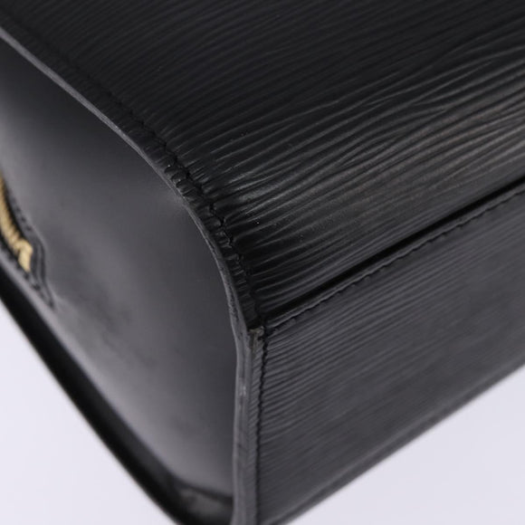 LOUIS VUITTON Epi Sorbonne Business Bag Black M54512 LV Auth ep10934