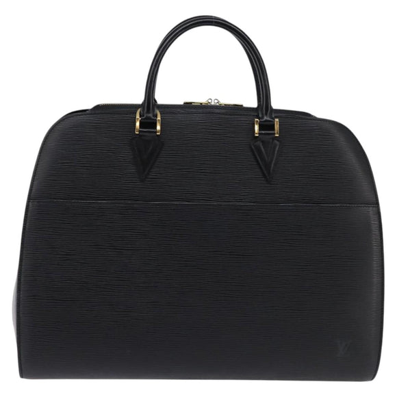 LOUIS VUITTON Epi Sorbonne Business Bag Black M54512 LV Auth ep10934