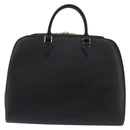 LOUIS VUITTON Epi Sorbonne Business Bag Black M54512 LV Auth ep10934-2