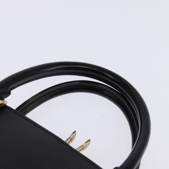 LOUIS VUITTON Epi Sorbonne Business Bag Black M54512 LV Auth ep10934