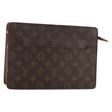 LOUIS VUITTON Monogram Pochette Homme Clutch Bag M51795 LV Auth ep10935