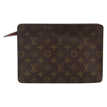 LOUIS VUITTON Monogram Pochette Homme Clutch Bag M51795 LV Auth ep10935 - 0