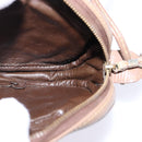 FENDI Zucchino Canvas Shoulder Bag Beige Auth ep10936-12