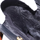 GUCCI Bamboo Hand Bag Leather Black Gold 002 1095 0260 Auth ep10939-17