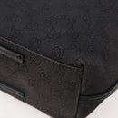 GUCCI GG Canvas Tote Bag Black 101341 Auth ep10945-10