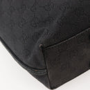 GUCCI GG Canvas Tote Bag Black 101341 Auth ep10945-13