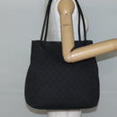 GUCCI GG Canvas Tote Bag Black 101341 Auth ep10945-22