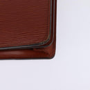LOUIS VUITTON Epi Serviette Conseiller Briefcase Brown M54423 LV Auth ep10946-9