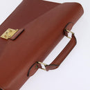 LOUIS VUITTON Epi Serviette Conseiller Briefcase Brown M54423 LV Auth ep10946-6