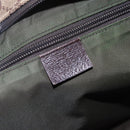 GUCCI GG Canvas Web Sherry Line Tote Bag Beige Silver 155524 Auth ep10948-18