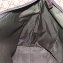 GUCCI GG Canvas Web Sherry Line Tote Bag Beige Silver 155524 Auth ep10948-19