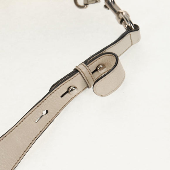 GUCCI GG Canvas Hand Bag 2way Beige White Auth ep10950