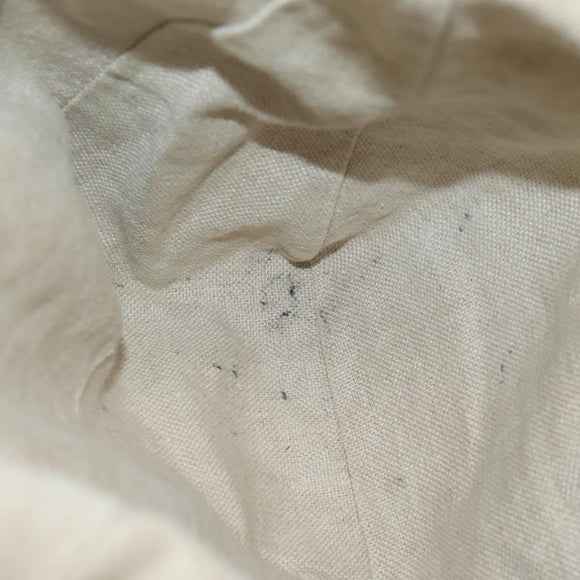 GUCCI GG Canvas Hand Bag 2way Beige White Auth ep10950