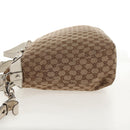 GUCCI GG Canvas Hand Bag 2way Beige White Auth ep10950-3
