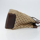 GUCCI GG Canvas Tote Bag Beige Auth ep10953-3