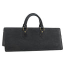 LOUIS VUITTON Epi Sac Triangle Hand Bag Black M52092 LV Auth ep10954-1