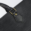 LOUIS VUITTON Epi Sac Triangle Hand Bag Black M52092 LV Auth ep10954-9