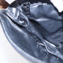 CELINE Shoulder Bag Leather Black Gold Auth ep10956-21