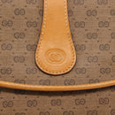 GUCCI Micro GG Supreme Shoulder Bag PVC Beige Gold 004 261 1923 Auth ep10957-14