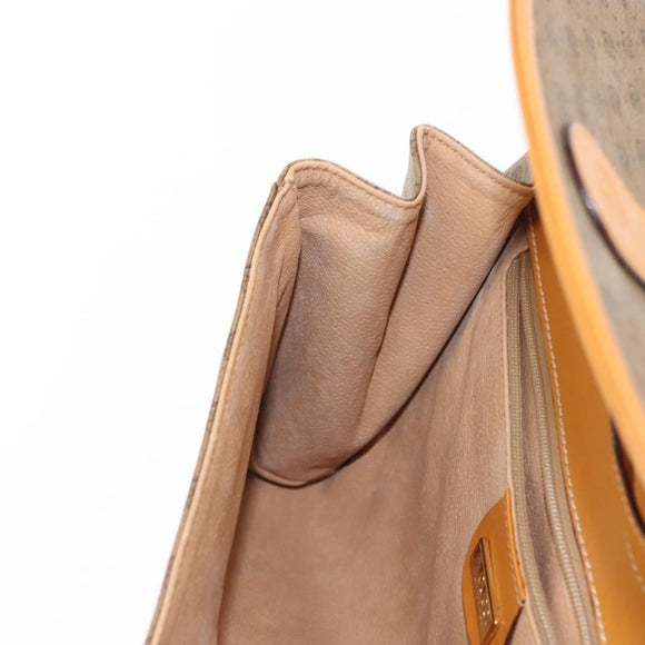 GUCCI Micro GG Supreme Shoulder Bag PVC Beige Gold 004 261 1923 Auth ep10957