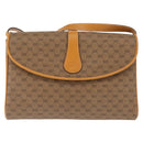 GUCCI Micro GG Supreme Shoulder Bag PVC Beige Gold 004 261 1923 Auth ep10957-2