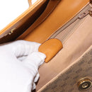 GUCCI Micro GG Supreme Shoulder Bag PVC Beige Gold 004 261 1923 Auth ep10957-21