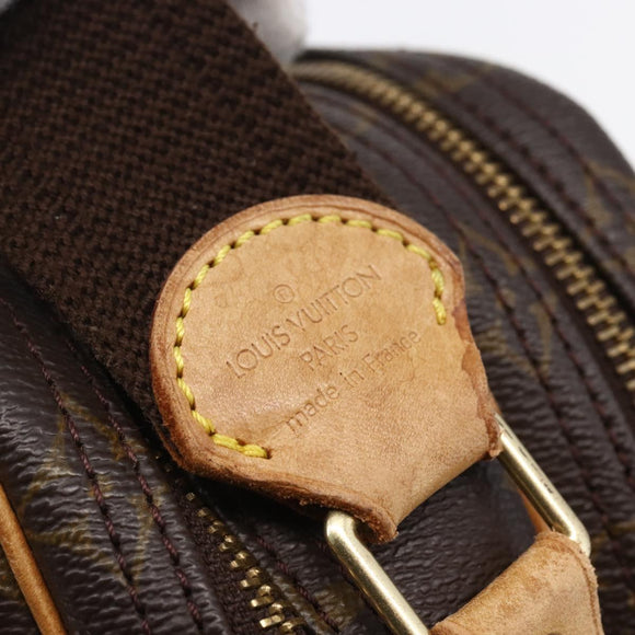 LOUIS VUITTON Monogram Reporter PM Schoudertas M45254 LV Auth ep10962