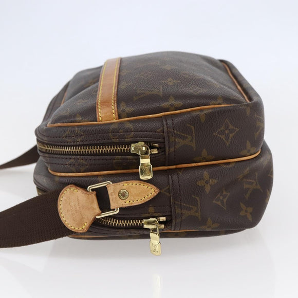 LOUIS VUITTON Monogram Reporter PM Schoudertas M45254 LV Auth ep10962
