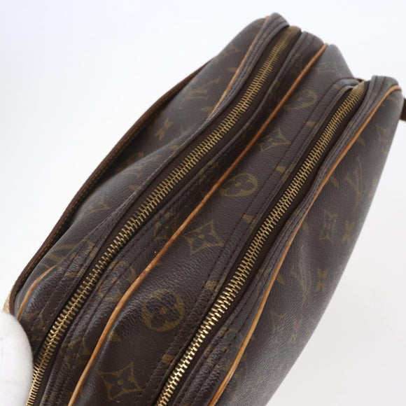 LOUIS VUITTON Monogram Reporter PM Schoudertas M45254 LV Auth ep10962