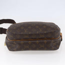 LOUIS VUITTON Monogram Reporter PM Schoudertas M45254 LV Auth ep10962-5