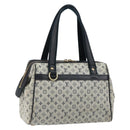 LOUIS VUITTON Monogram Mini Josephine PM Hand Bag Blue M92049 LV Auth ep10965-1