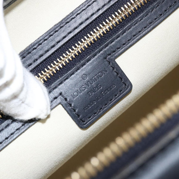 LOUIS VUITTON Monogram Mini Josephine PM Hand Bag Blue M92049 LV Auth ep10965