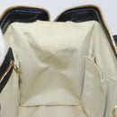 LOUIS VUITTON Monogram Mini Josephine PM Hand Bag Blue M92049 LV Auth ep10965-19